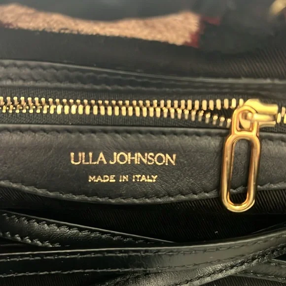 Ulla Johnson Remy Soft Convertible Clutch Obsidian Cross Body Bag NEW - Picture 3 of 6